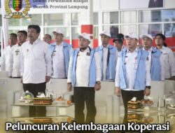 Ketua Komisi II DPRD Lampung Hadiri Peluncutan Koperasi Merah Putih
