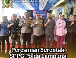 Garinca Hadiri Peresmian Serentak SPPG Polda Lampung