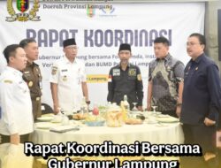 Jalin Sinergitas, Ketua DPRD Lampung Gelar Rakor Bareng Gubernur