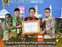 Ketua DPRD Lampung Ikuti Rakor Penguatan Sinergi Pemberantasan Korupsi