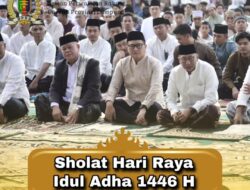 Idul Adha, Pimpinan DPRD Lampung Sholat Ied di Lapangan Saburai
