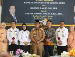 Ardito Wijaya Hadiri Pisah Sambut Kalapas Kelas II B Gunung Sugih