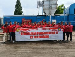 Jadi Korban Diskriminasi di Sub-Holding, Pegawai Tugas Karya : PLN Harus Rebut Kembali Pembangkit Listrik