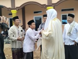 Masjid Sunan Kali jugo Hj.Nadia Ponpes Matlaun Nur Metro Donaturnya Dari Yayasan Kiswah