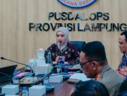 Gubernur Lampung Perintahkan Gelar Rapat Koordinasi, Pastikan Logistik, Personel, dan Mitigasi Siap Menghadapi Puncak Musim Hujan