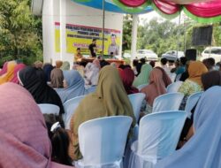 Anggota DPRD Lampung Mustika Bahrum Gelar Sosperda Perdana di Desa Tanjung Agung