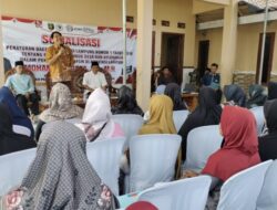 M Reza Berawi Sosialisasikan Perda Rembug Pekon di Pamenang Pringsewu