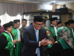 Ketua DPRD Lampung Hadiri Wisuda Purna Bhakti Ketua Pengadilan Tinggi Agama Bandar Lampung