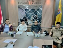Terkait Ban Kempes, BK DPRD Lampung Pastikan Sanksi Terberat Pemberhentian Anggota Dewan