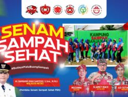Pesantren Sampah Luncurkan Sampah Tukar Senam dengan nama Senam Sampah Sehat