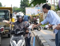 Bank Lampung Serentak Bagikan Takjil, Warga Apresiasi Aksi Sosial Ramadan