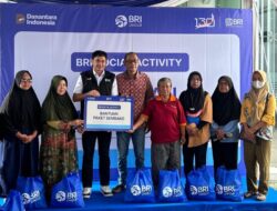 BRI Region 5 Bandar Lampung Berbagi Paket Sembako untuk Masyarakat, Wujud Kepedulian dan Kebersamaan
