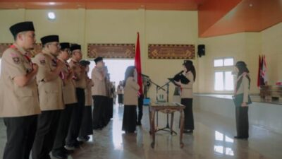 Lantik Pengurus Pramuka Lamtim, Wagub Lampung Dorong SDM Unggul
