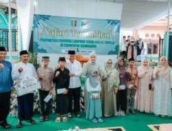 Wakil Gubernur Lampung Jihan Nurlela Buka Bazar Pasar Murah dan Salurkan Bantuan di Gisting