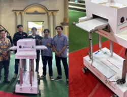 Top! Mahasiswa UTI Ciptakan Inovasi AgroBot Feed, Robot Cerdas Pemberi Pakan Ternak Sapi