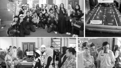 Mahasiswa Teknik Sipil UTI Pamerkan Perkerasan Jalan Raya