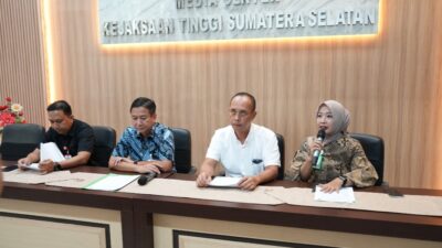 Kredit Macet Rp1,7 Triliun, Kejati Sumsel Tetapkan 8 Pejabat Bank jadi Tersangka