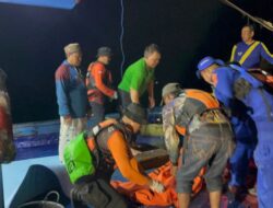 Nelayan Terjatuh di Perairan Lampung Timur, Tim SAR Gabungan Temukan Korban Meninggal Dunia