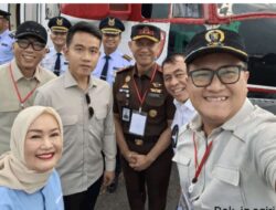 Ketua DPRD Provinsi Lampung Sambut Kunjungan Wakil Presiden RI, Tinjau Kampung Nelayan Labuhan Maringgai.