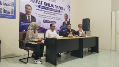 Rakerda SMSI Lampung, BPJS Ketenagakerjaan Edukasi Perusaaan Pers Terkait Jaminan Sosial Ketenagakerjaan