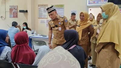 Wali Kota Bambang Iman Santoso Sidak Puskesmas di Kota Metro