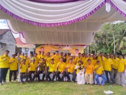 Darwis Nahkodai PK Partai Golkar Bumi Agung, Dr Darlian Pone Tekankan Penguatan Soliditas Kader
