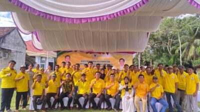 Darwis Nahkodai PK Partai Golkar Bumi Agung, Dr Darlian Pone Tekankan Penguatan Soliditas Kader