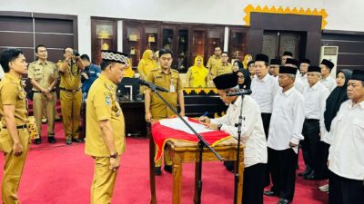 Pengukuhan Forum Kota Sehat, Wali Kota Metro Targetkan Raih Swasti Saba Wistara 2027