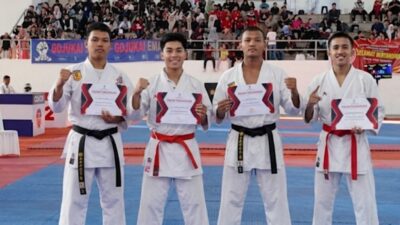 Mahasiswa UTI Sabet Jawara di Seleksi Nasional Karate