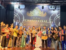 Mahasiswa UTI Dominasi Juara diajang Pemilihan Putra-Putri Lampung 2026