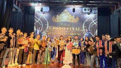 Mahasiswa UTI Dominasi Juara diajang Pemilihan Putra-Putri Lampung 2026
