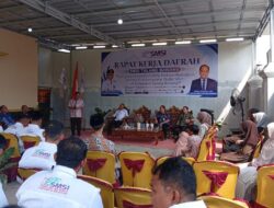 Buka Rakerda SMSI, Bupati Qudratul Ikhwan Puji Program Jum’at Berkah SMSI