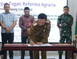 Kolaborasi Multisektoral Diperkuat, Lampung Wujudkan Reforma Agraria untuk Kesejahteraan Rakyat