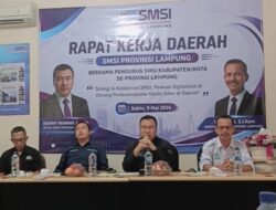 SMSI Lampung Akan Beri  Piagam Penghargaan “Best Partner” di Tulang Bawang