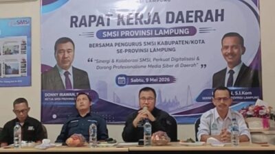 SMSI Lampung Akan Beri  Piagam Penghargaan “Best Partner” di Tulang Bawang