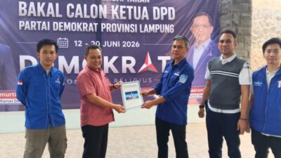 Bambang Bakal Ramaikan Bursa Calon Ketua DPD Partai Demokrat Lampung