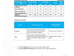 Ini Besaran Suku Bunga Dasar Kredit Bank Lampung Periode April 2026