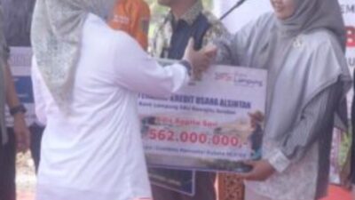 Bank Lampung Salurkan Kredit Alsintan
