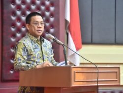 Sekretaris DPRD Provinsi Lampung Sampaikan Sambutan Gubernur pada Pembukaan Pelajar Lampung di Parlemen Batch II