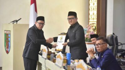 DPRD Provinsi Lampung Sahkan Rekomendasi atas LHP BPK RI terhadap LKPD Pemerintah Provinsi Lampung Tahun Anggaran 2025