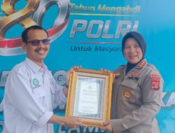 SMSI Raih Penghargaan dari Kapolda Lampung