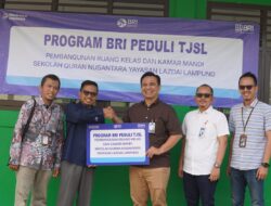 BRI Kanca Teluk Betung Serahkan Bantuan Prasarana Program BRI Peduli kepada Sekolah Qur’an Nusantara Yayasan LAZDAI