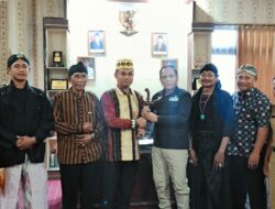 Kesbangpol Lampung Sambut Hangat Silaturahmi Panji Sewu