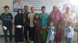 SMSI Tulang Bawang Gelar Jum’at Berkah ke-106, Santuni 4 Anak Yatim Piatu