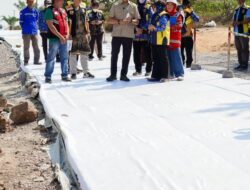 Gubernur Mirza Pastikan Perbaikan Jalan Gunung Sugih–Kota Gajah Berkualitas dan Tepat Sasaran