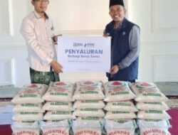 Sambut Santri Baru, YBM BRILiaN Salurkan Bantuan Beras untuk Ponpes Miftahul Ulum Lampung Timur