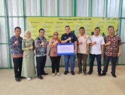 Dukung Lingkungan Berkelanjutan, BRI BO Metro Serahkan TPST Berbasis RDF kepada Pemkab Lampung Timur