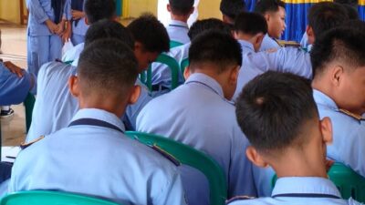 Kemenag Tuba Minta Siswa SMKN 1 Penawar Tama Tidak Nikah Dini Demi Wujudkan Generasi Emas