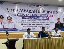 Muskab 1 SMSI Tulang Bawang 2026: Abdul Rohman jadi Ketua, Ketum Lampung Dorong Pers Siber Semakin Profesional