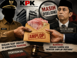 KPK Tegas Usut Dugaan Amplop, KAMAKSI Singgung Julukan ‘Menteri Amplop Pertama’,